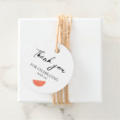 パーソナライズされたありがとう フェイバータグ (インサイチュ)