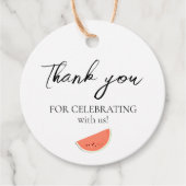 パーソナライズされたありがとう フェイバータグ (正面)