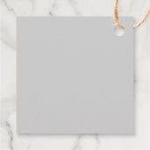 パーソナライズされたいかりボートホイストライプのール フェイバータグ (裏面)