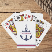 パーソナライズされたいかり航海の トランプ