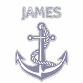 パーソナライズされたいかり シール (正面)