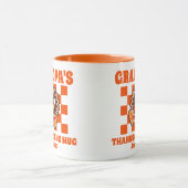 パーソナライズされたおじいちゃん感謝祭 マグカップ (中央)