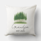 「パーソナライズされたおじいちゃん。[年] - クッション (正面)