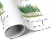 「パーソナライズされたおじいちゃん。[年]"ラッピング紙 ラッピングペーパー (ロールコーナー)