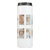 パーソナライズされたおばあちゃんの熱タンブラー写真 タンブラー (裏面)