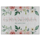 パーソナライズされたおばあちゃん板 カッティングボード (正面)