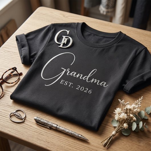パーソナライズされたおばあちゃん 2026 Tシャツ