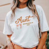 パーソナライズされたおばさん 年設立 Tシャツ