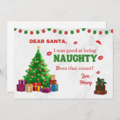 パーソナライズされたおもしろいいけなお祝い シーズンカード (正面/裏面)