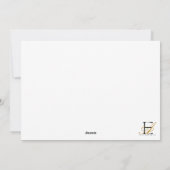 パーソナライズされたおもしろいいけなお祝い シーズンカード (裏面)