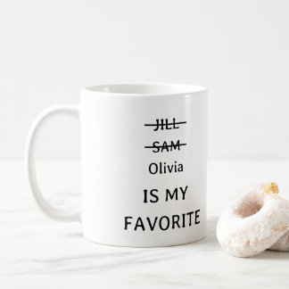 パーソナライズされたおもしろいお気に入りのMug、ギフおもしろいト コーヒーマグカップ