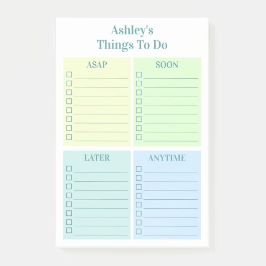 パーソナライズされたおもしろいの一覧 ポストイット (正面)