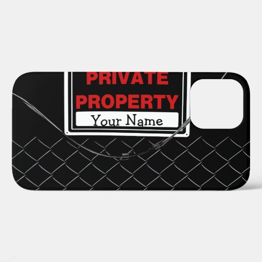 パーソナライズされたおもしろいカッコいいモノグラム完璧ギフト Case-Mate iPhoneケース (裏面 (横))