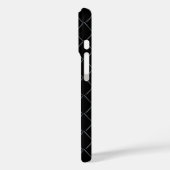 パーソナライズされたおもしろいカッコいいモノグラム完璧ギフト Case-Mate iPhoneケース (裏面 / 左)