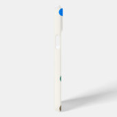 パーソナライズされたおもしろいカラフルサークル、ラズベリーバラ Case-Mate iPhoneケース (裏面 / 右)