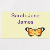 パーソナライズされたおもしろいキッズラベル ラベル (デザイン2)