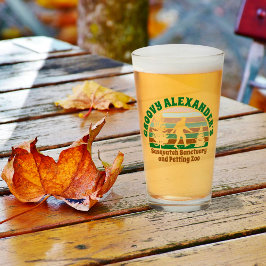 パーソナライズされたおもしろいサスカッチ タンブラーグラス