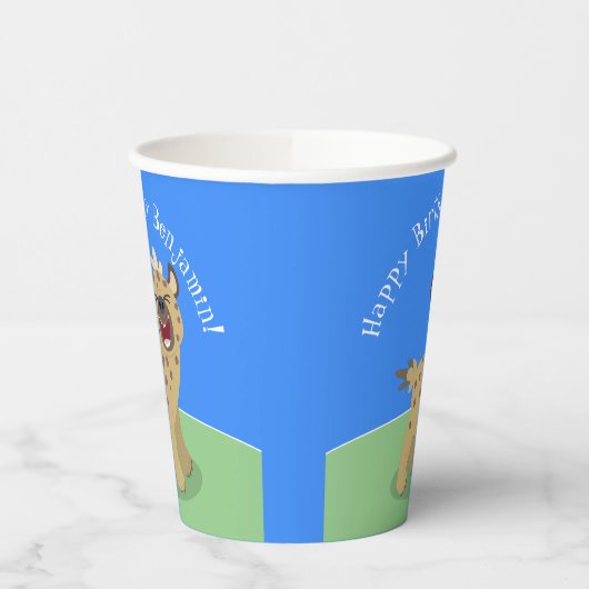 パーソナライズされたおもしろいハイナ 紙コップ (左)