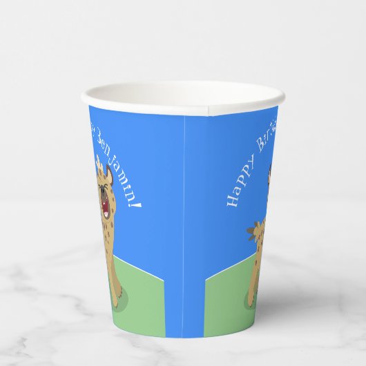 パーソナライズされたおもしろいハイナ 紙コップ (右)