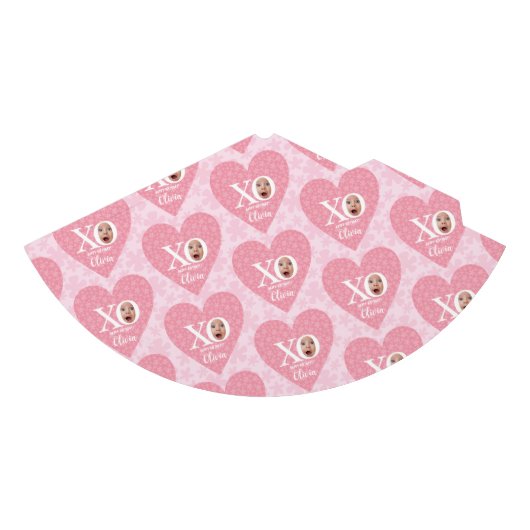 パーソナライズされたおもしろいベビー顔 パーティーハット (正面)