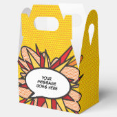 パーソナライズされたおもしろいモダントレンディー漫画本 フェイバーボックス (オープン)