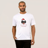 パーソナライズされたおもしろい休 Tシャツ (正面フル)