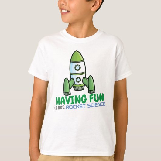 パーソナライズされたおもしろい少年のTシャツ Tシャツ (正面)