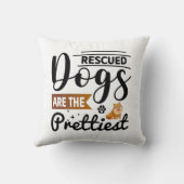 パーソナライズされたおもしろい犬引用文デザイン クッション (裏面)