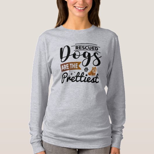 パーソナライズされたおもしろい犬引用文デザイン Tシャツ (正面)