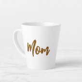 パーソナライズされたおもしろい秋 カフェラテマグ (左アングル)