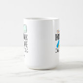 パーソナライズされたおもしろい薬剤師/テック・コーヒー・マグ コーヒーマグカップ (中央)