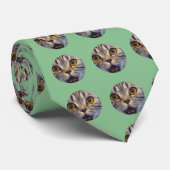 パーソナライズされたおもしろい顔 ネクタイ (ロール)