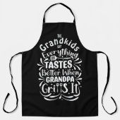 パーソナライズされたおもしろいBBQシェフ エプロン (正面)