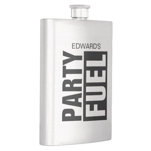 パーソナライズされたお尻フラスコの贈り物を飲むおもしろい引用文 フラスク (右)