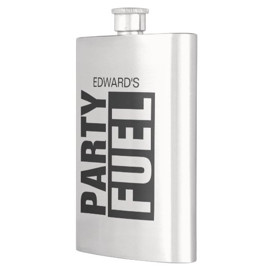 パーソナライズされたお尻フラスコの贈り物を飲むおもしろい引用文 フラスク (左)