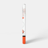 パーソナライズされたお洒落ガーリーフローラ SAMSUNG GALAXYケース (左側面)