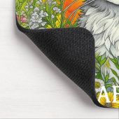 パーソナライズされたお洒落猫 マウスパッド (コーナー)