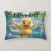 パーソナライズされたお洒落疑問に思ベビー枕 アクセントクッション (正面)