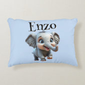 パーソナライズされたお洒落疑問に思象の枕 アクセントクッション (正面)