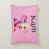 パーソナライズされたお洒落疑問に思象の枕 アクセントクッション (正面(垂直))