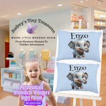 パーソナライズされたお洒落疑問に思象の枕