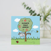 パーソナライズされたお祝いツリーの誕生発表 (スタンド正面)