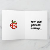 パーソナライズされたお祝いナンバードキッド誕生日 カード (内部)