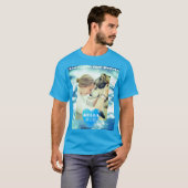 パーソナライズされたお祝い慰霊碑 Tシャツ (正面フル)