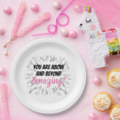 パーソナライズされたお祝い ペーパープレート (パーティー)