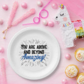 パーソナライズされたお祝い ペーパープレート (パーティー)