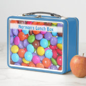 パーソナライズされたお菓子を選んでミックス メタルランチボックス (インサイチュ)