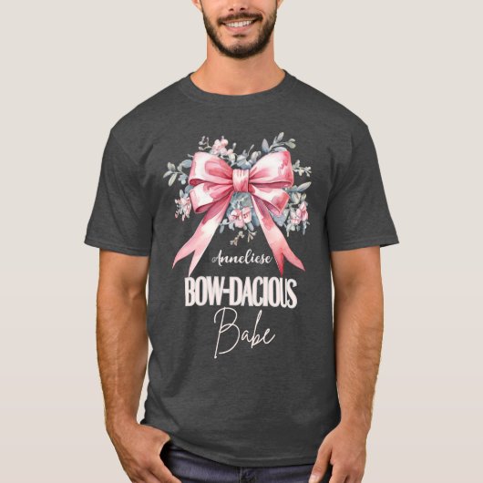 パーソナライズされたお辞儀 Tシャツ (正面)