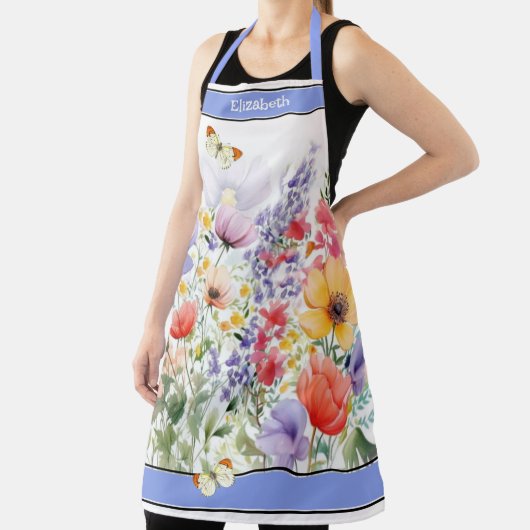 パーソナライズされたかわいらしカラフル エプロン (インサイチュ)