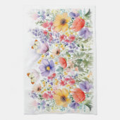 パーソナライズされたかわいらしカラフル キッチンタオル (縦)